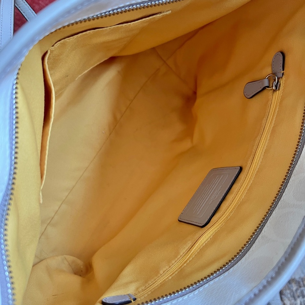 Coach | Varsity Stripe Tote - Picture 7 of 7